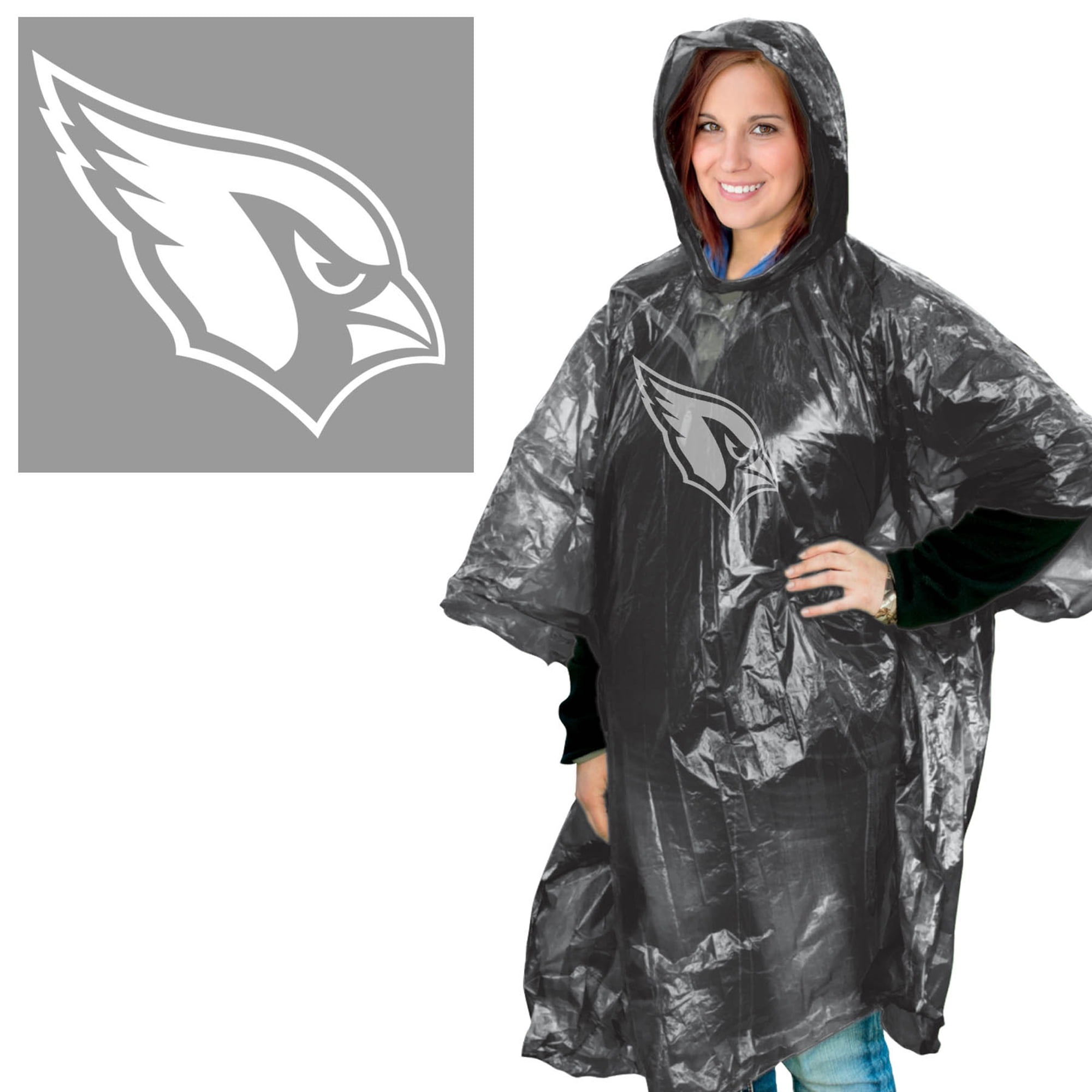 NFL Arizona Cardinals Rain Poncho