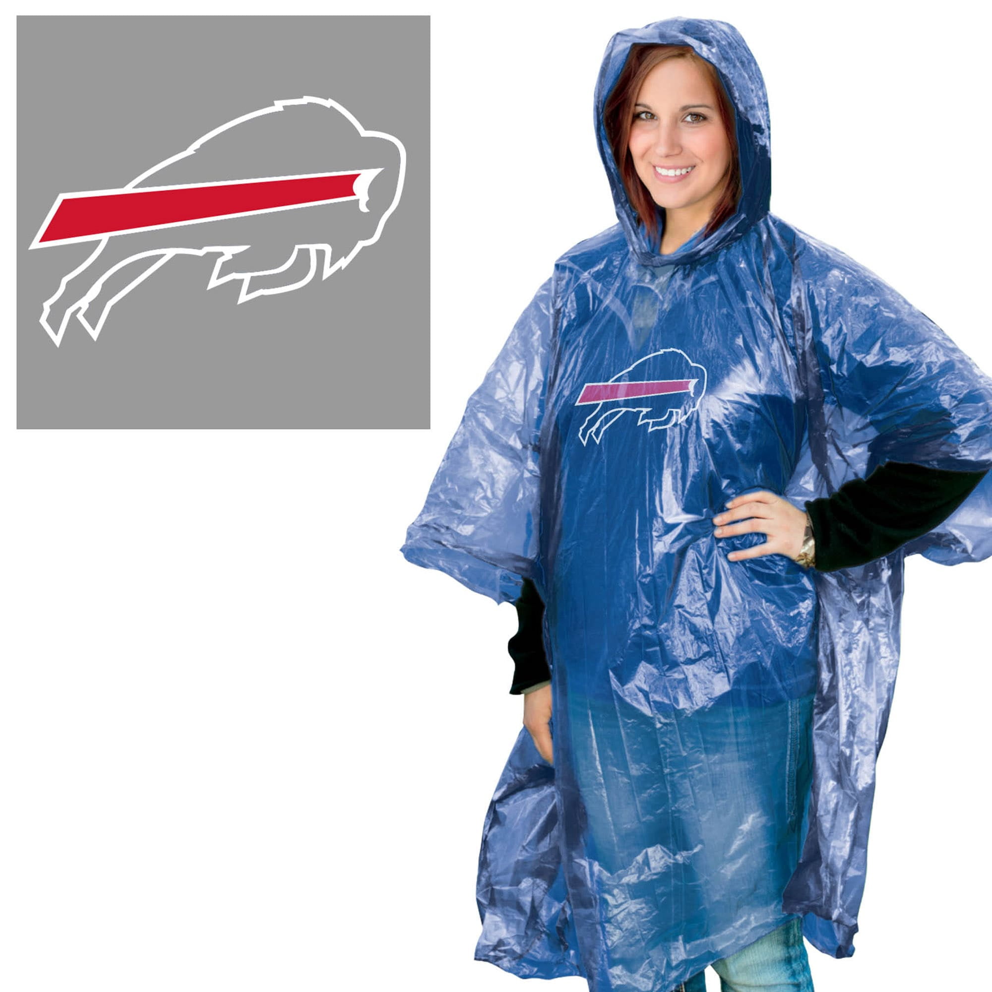 NFL Buffalo Bills Rain Poncho