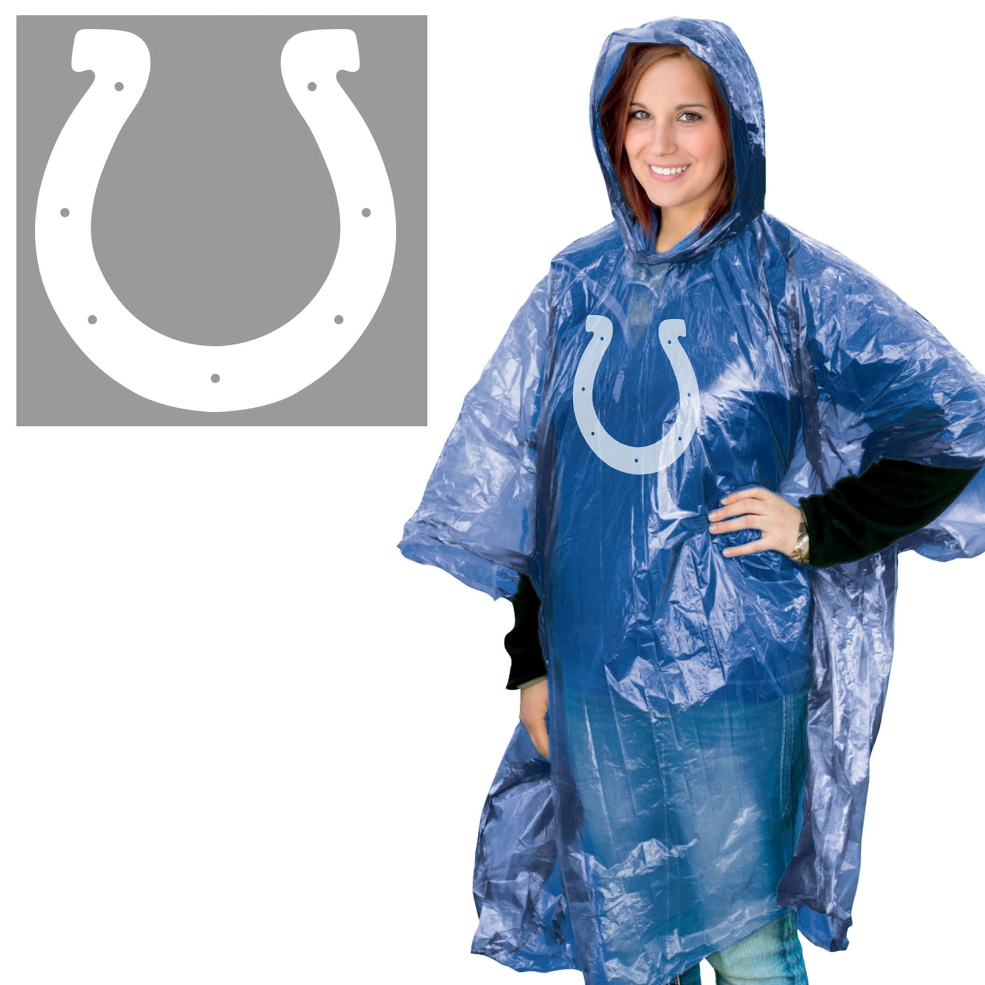 NFL Indianapolis Colts Rain Poncho
