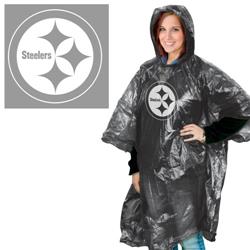 NFL Pittsburgh Steelers Rain Poncho