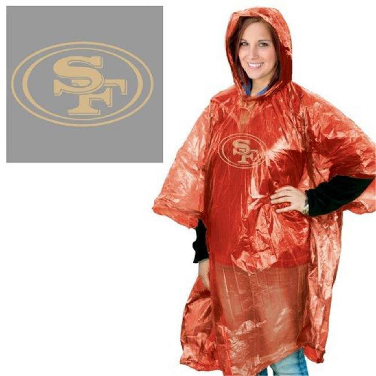 NFL San Francisco 49ers Rain Poncho