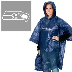 NFL Seattle Seahawks Rain Poncho