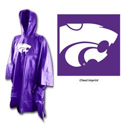 9960625301 NCAA Kansas State Wildcats Rain Poncho