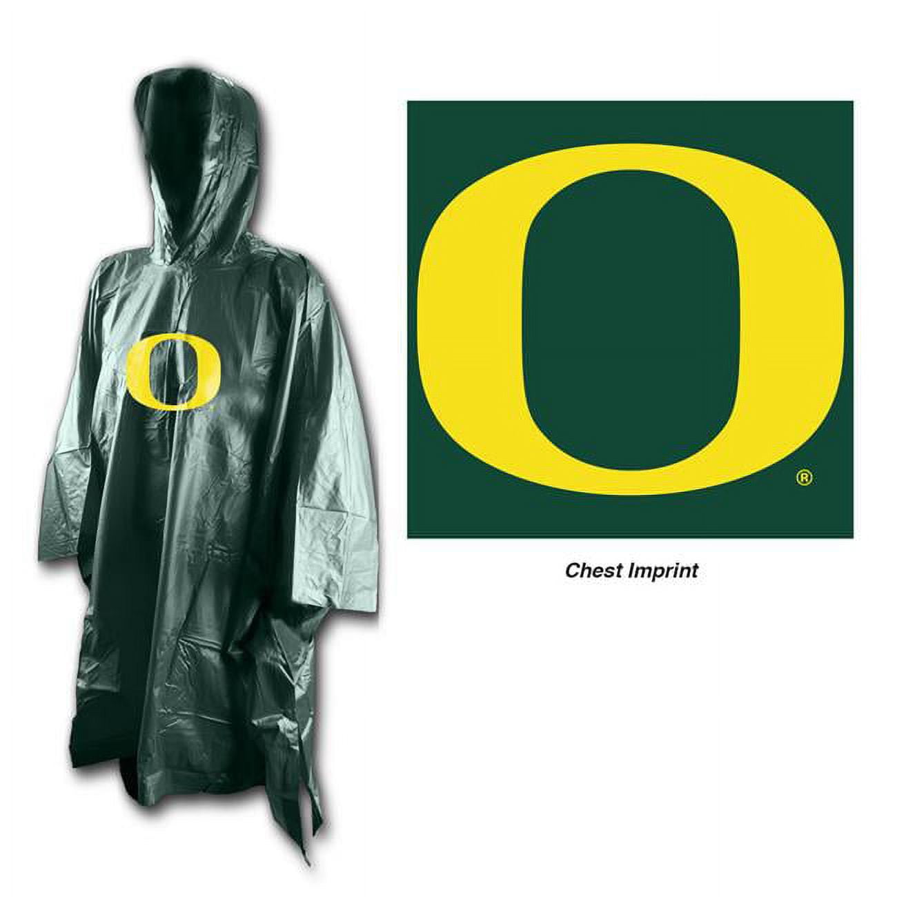 NCAA Oregon Ducks Rain Poncho