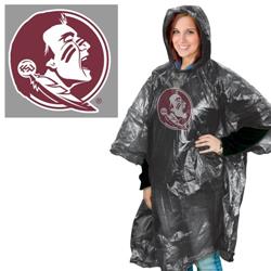 NCAA Florida State Seminoles Rain Poncho