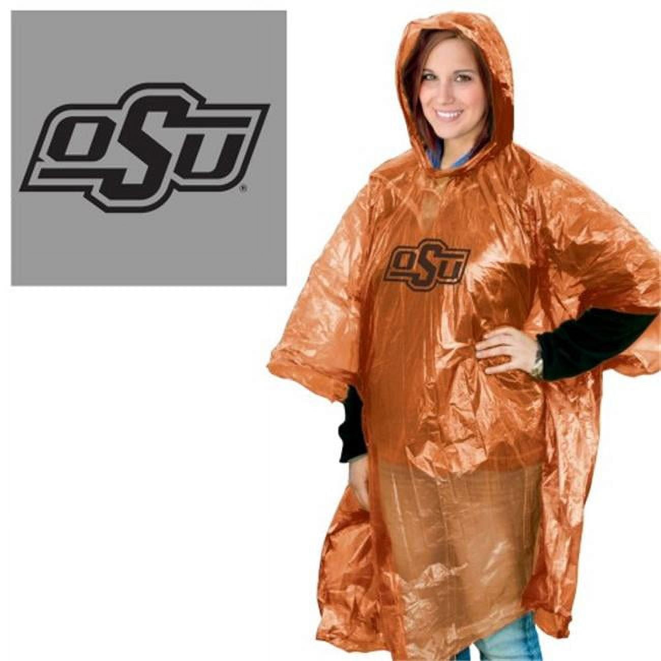 NCAA Oklahoma State Cowboys Rain Poncho
