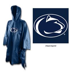9960625345 NCAA Penn State Nittany Lions Rain Poncho