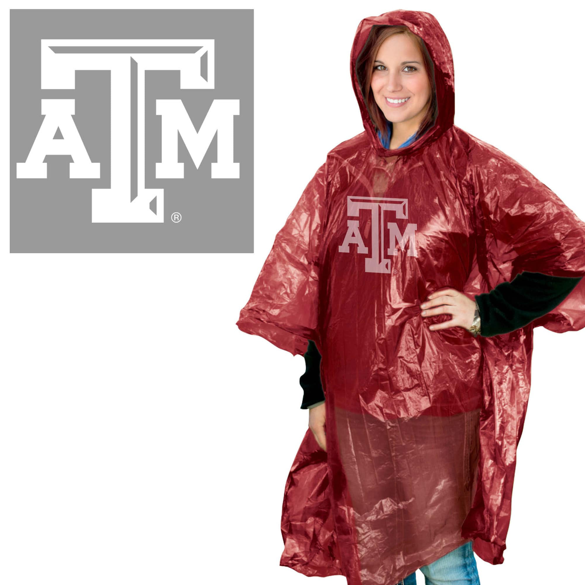 NCAA Texas A&M Aggies Rain Poncho