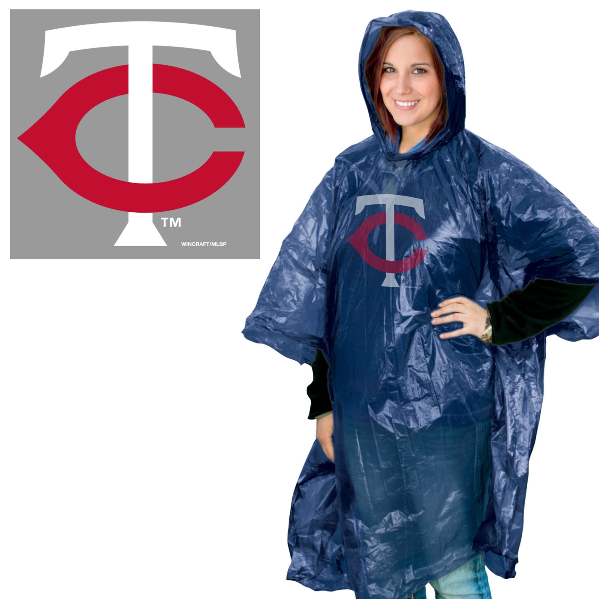 MLB Minnesota Twins Rain Poncho