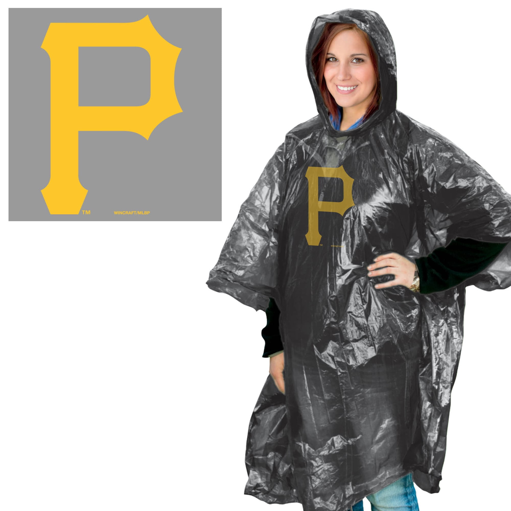 MLB Pittsburgh Pirates Rain Poncho