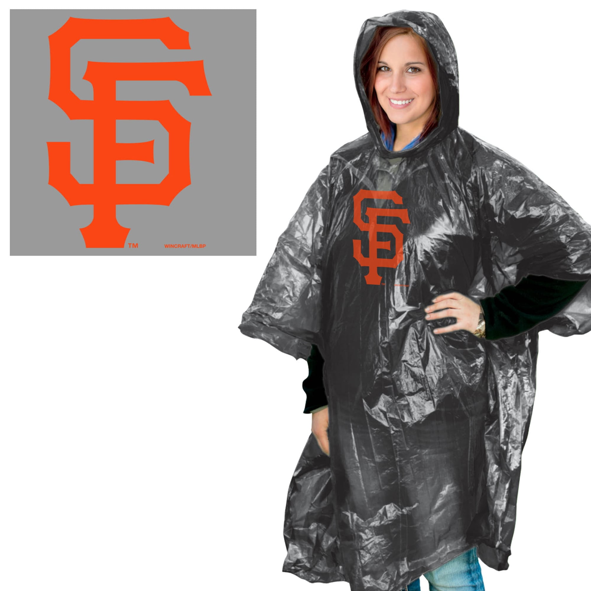 MLB San Francisco Giants Rain Poncho