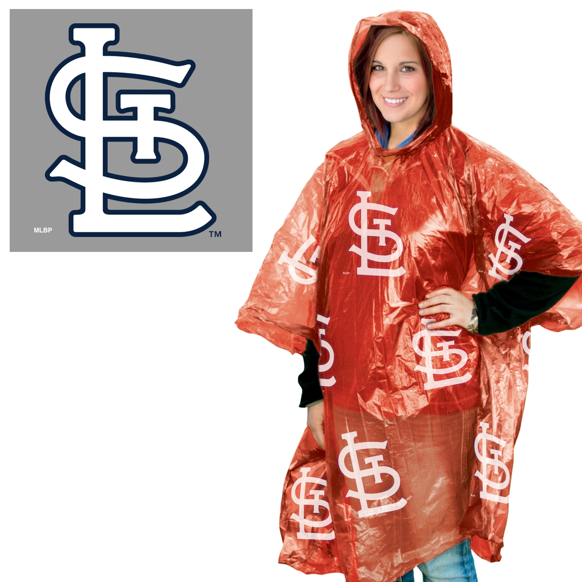 MLB St. Louis Cardinals Rain Poncho