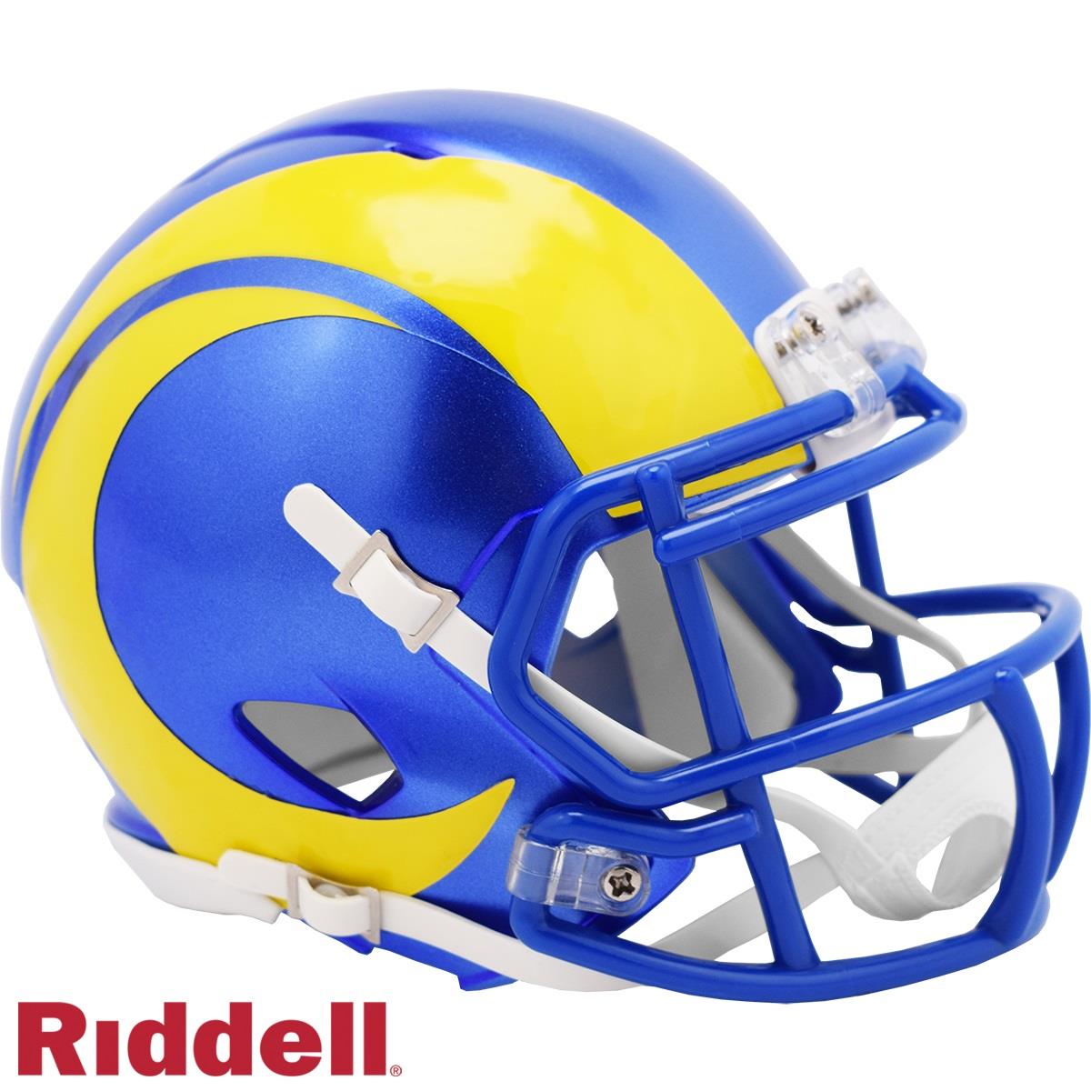 Los Angeles Rams Riddell 2020 - Present Revolution Speed Mini Football Helmet