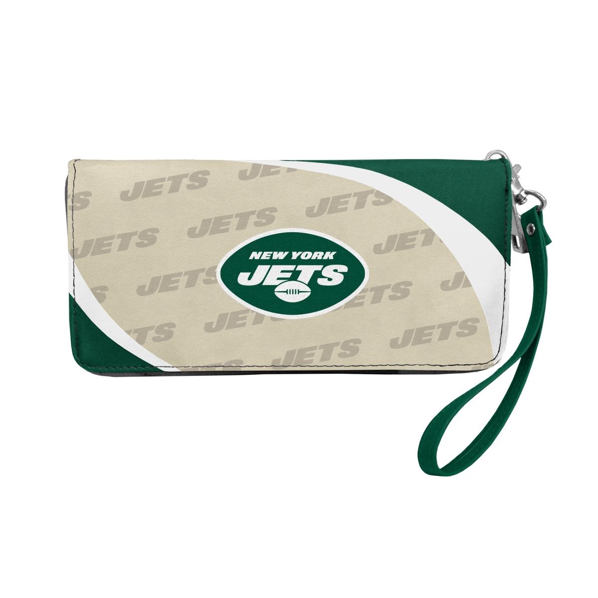 Picture of Little Earth 8669984669 New York Jets Curve Style Organizer Wallet