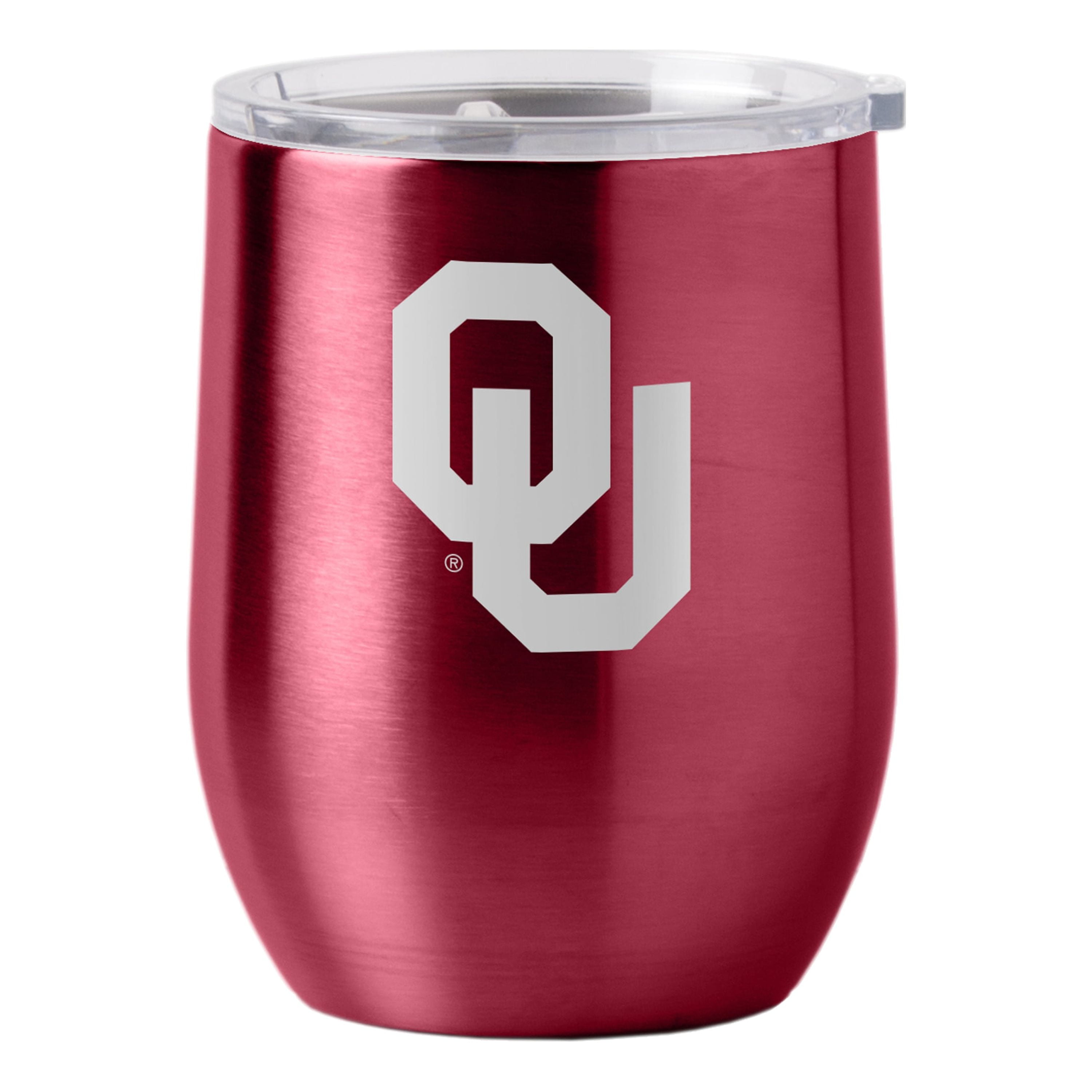 Picture of Boelter 8886079877 16 oz NCAA Oklahoma Sooners Ultra Curved Beverage Alternate Travel Tumbler