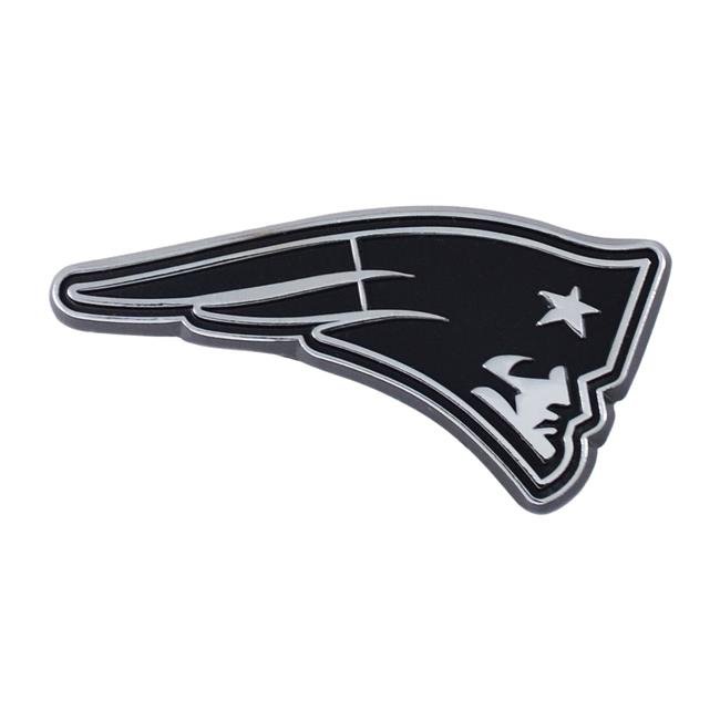New England Patriots Premium Metal Chrome Auto Emblem