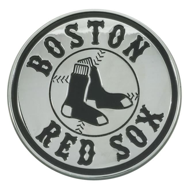 Boston Red Sox Premium Metal Chrome Auto Emblem