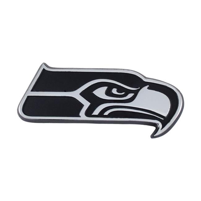 Seattle Seahawks Premium Metal Chrome Auto Emblem