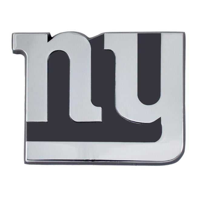 4228111383 New York Giants Premium Metal Chrome Auto Emblem