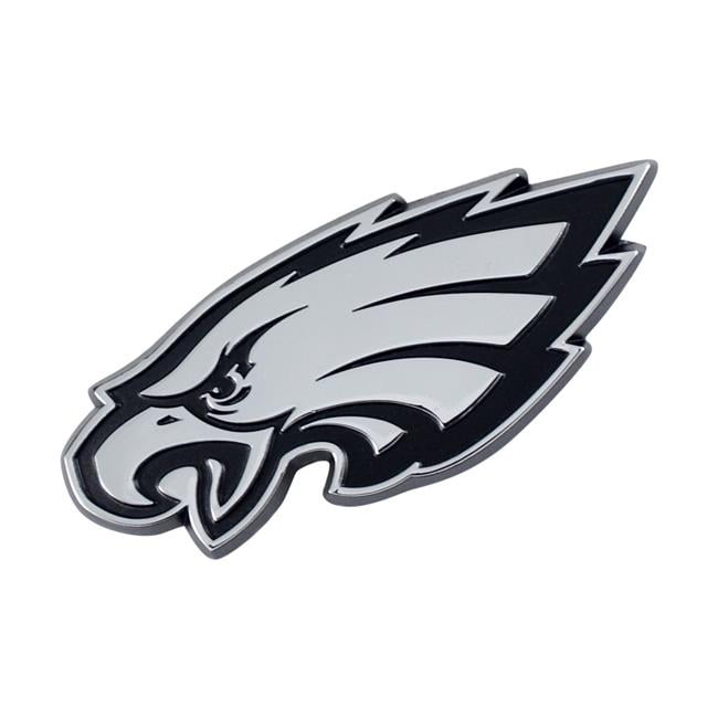4228111386 Philadelphia Eagles Premium Metal Chrome Auto Emblem