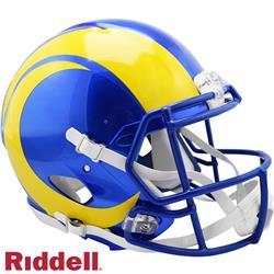 Los Angeles Rams Riddell 2020 - Present Revolution Speed Full-Size Authentic Football Helmet