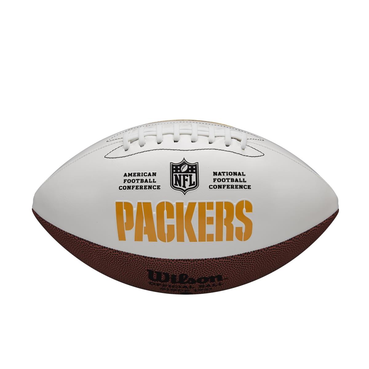 8776895655 NFL Green Bay Packers Autographable Football - Full Size
