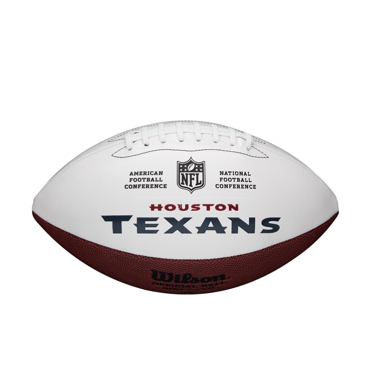 8776895656 NFL Houston Texans Autographable Football - Full Size