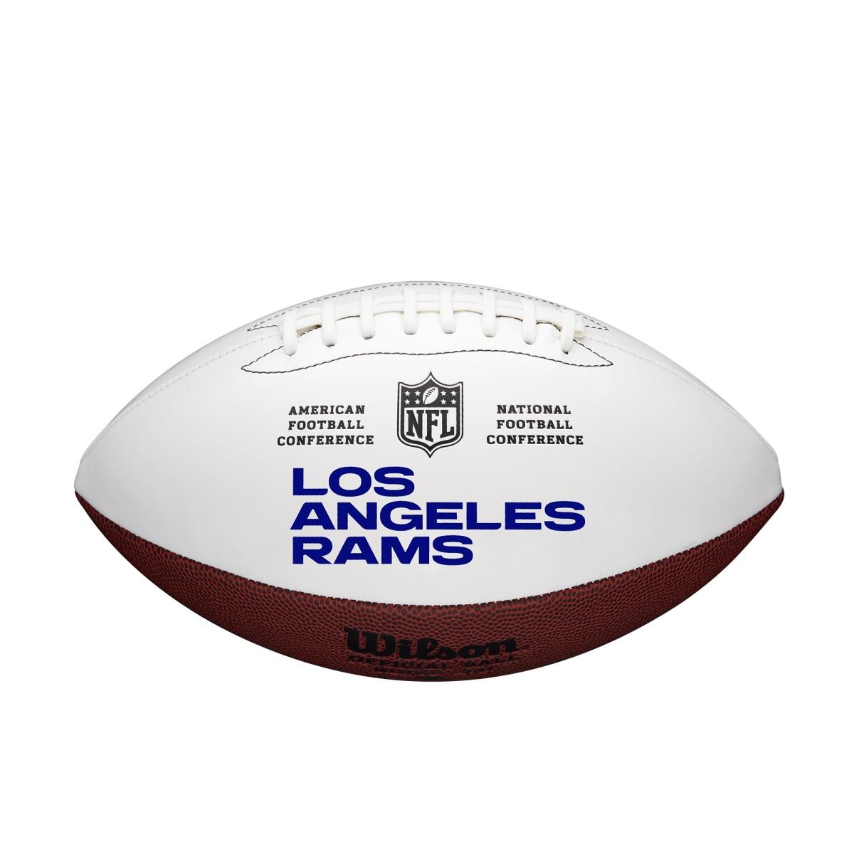 8776895661 NFL Los Angeles Rams Autographable Football - Full Size