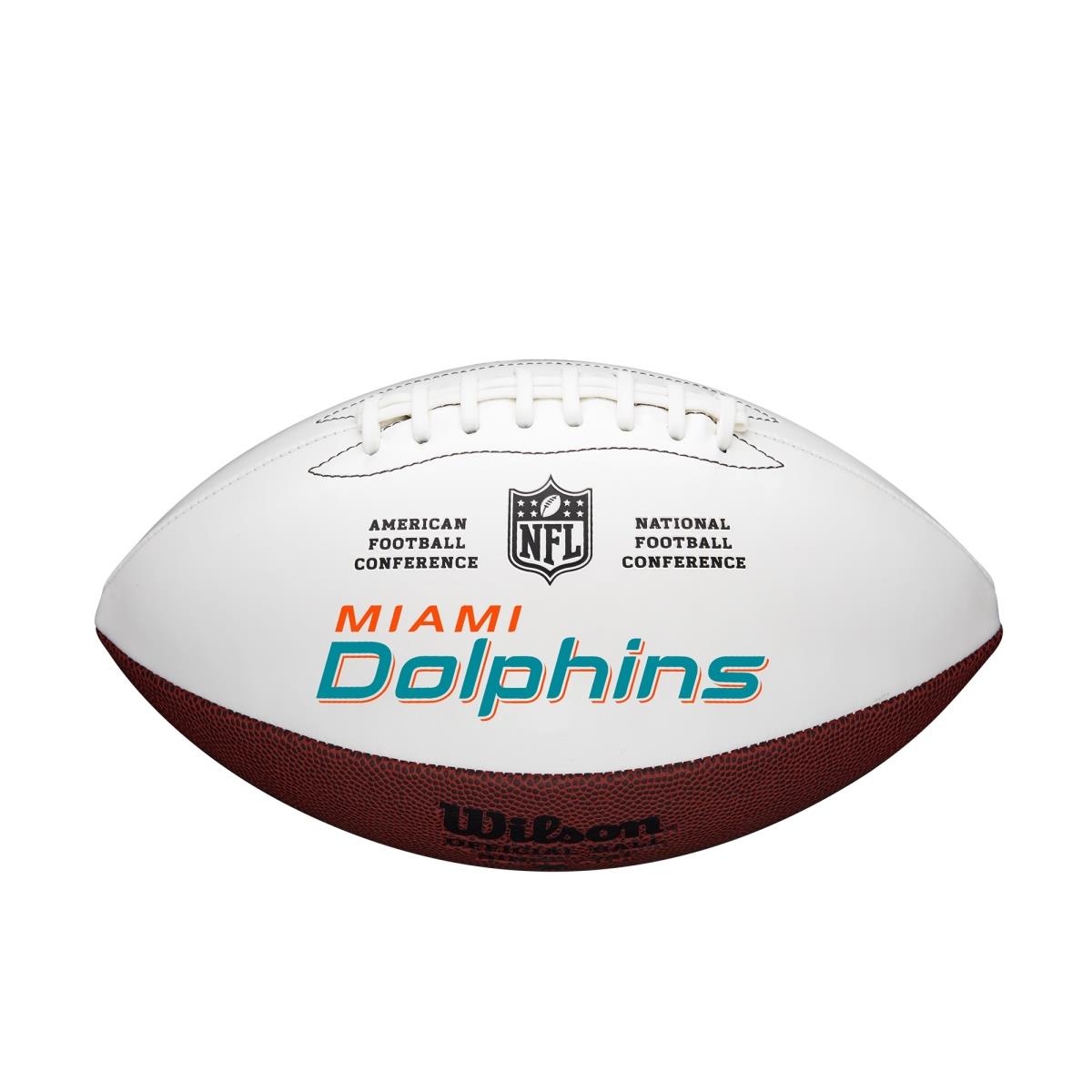 NFL Miami Dolphins Autographable Football - Full Size