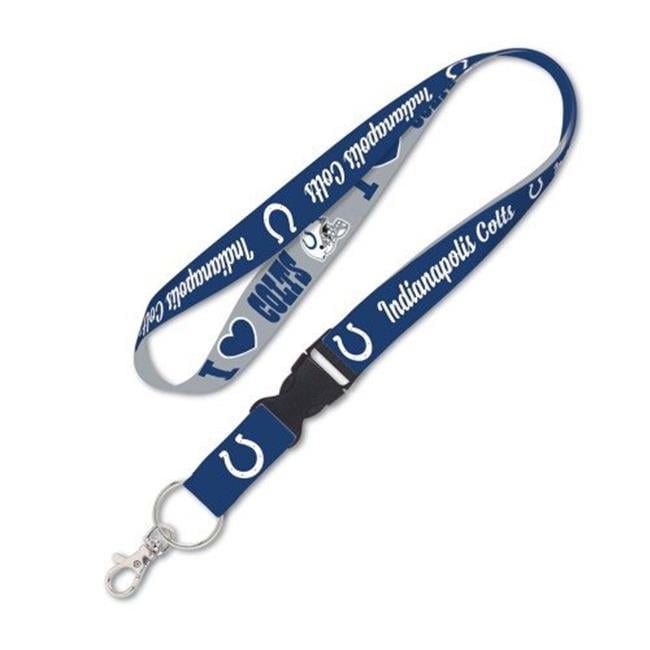 Indianapolis Colts I Love Colts Design Lanyard with Detachable Buckle
