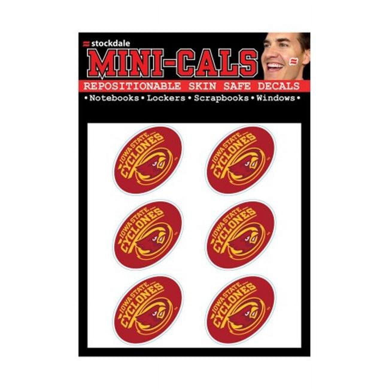 Lowa State Cyclones Face Cals Tattoos