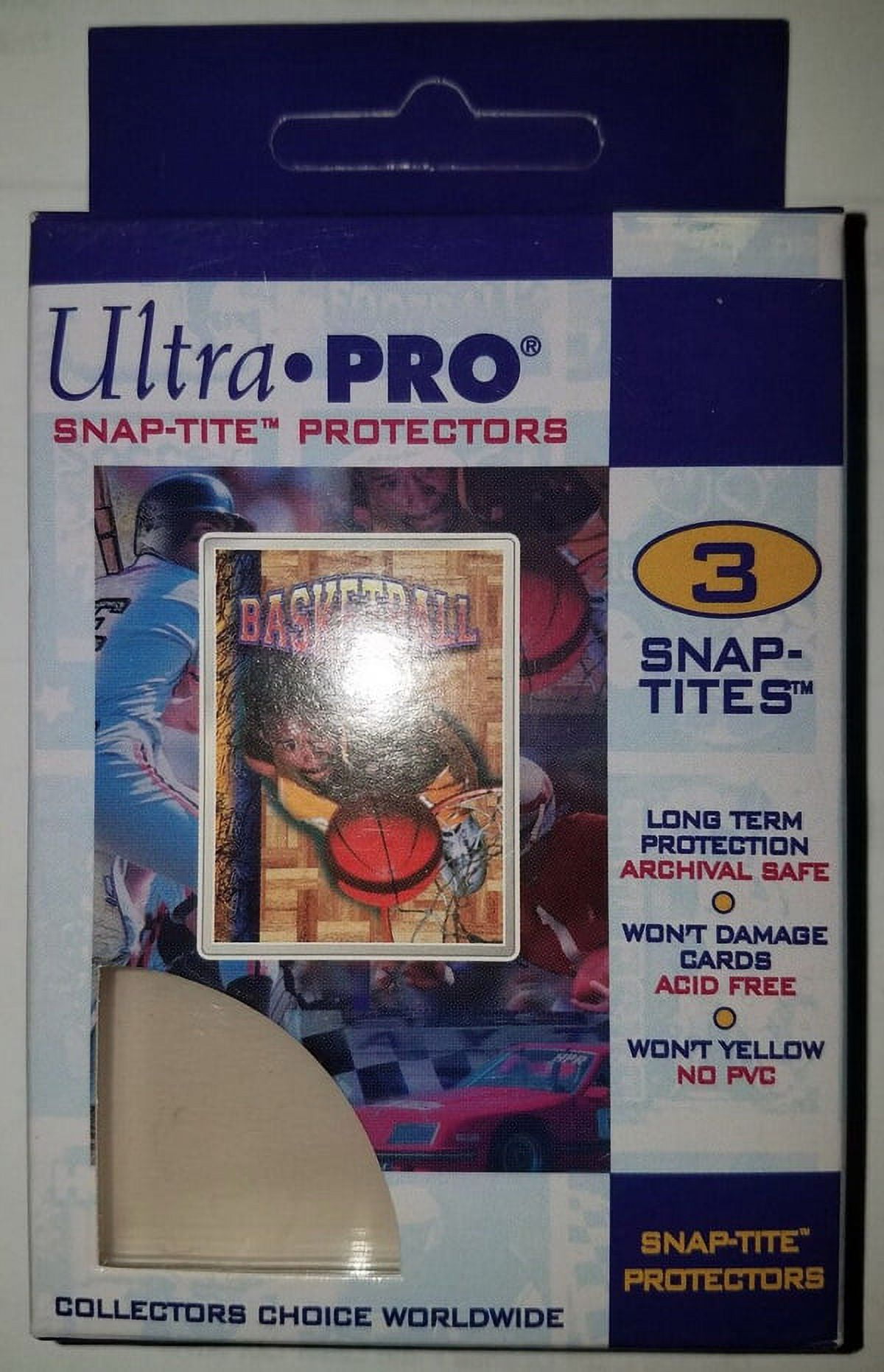 7442783006 2.5 x 3.5 in. Snap-Tite Protector - Pack of 3 -  Ultra Pro
