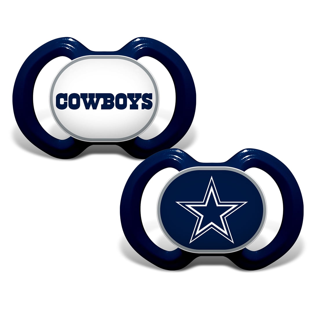Masterpieces Puzzle 598800549 Dallas Cowboys Pacifier - Pack of 2