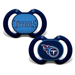 Masterpieces Puzzle 598800570 Tennessee Titans Pacifier - Pack of 2