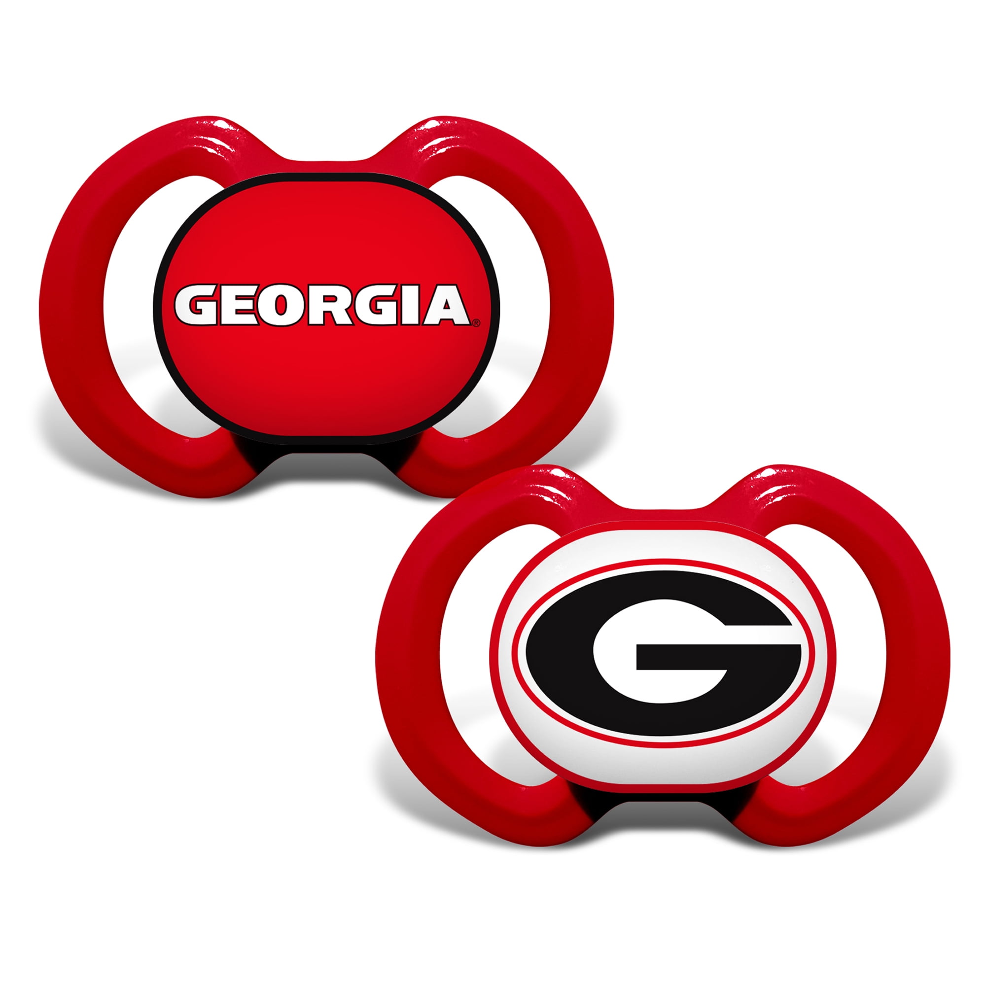 Masterpieces Puzzle  Georgia Bulldogs Pacifier - Pack of 2