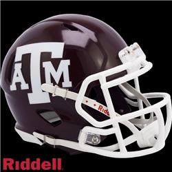 Texas A&M Aggies Replica Mini Speed Style Helmet, Maroon