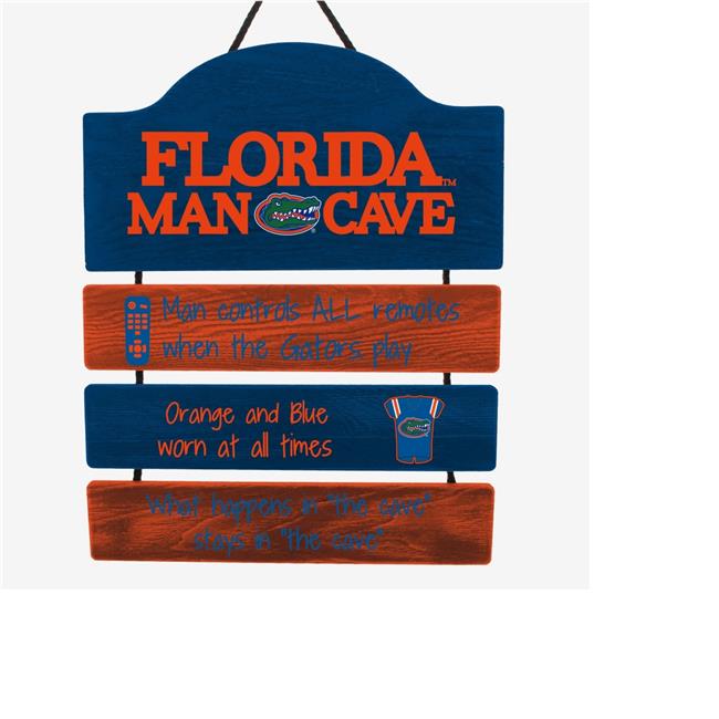 Picture of Forever Collectibles 9141896450 Florida Gators Wood Man Cave Design Sign
