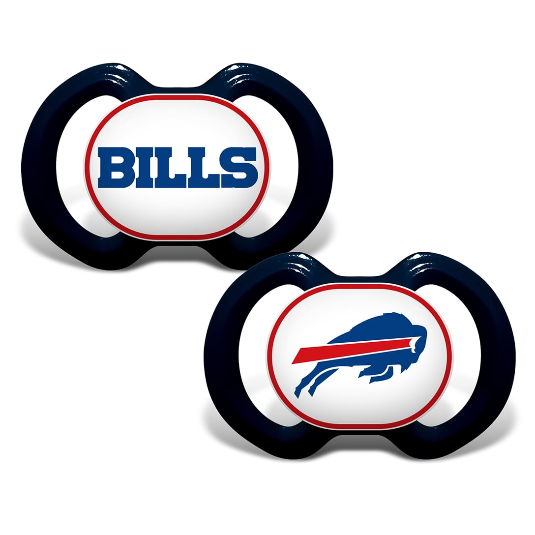 Masterpieces Puzzle 598800544 Buffalo Bills Pacifier, Pack of 2