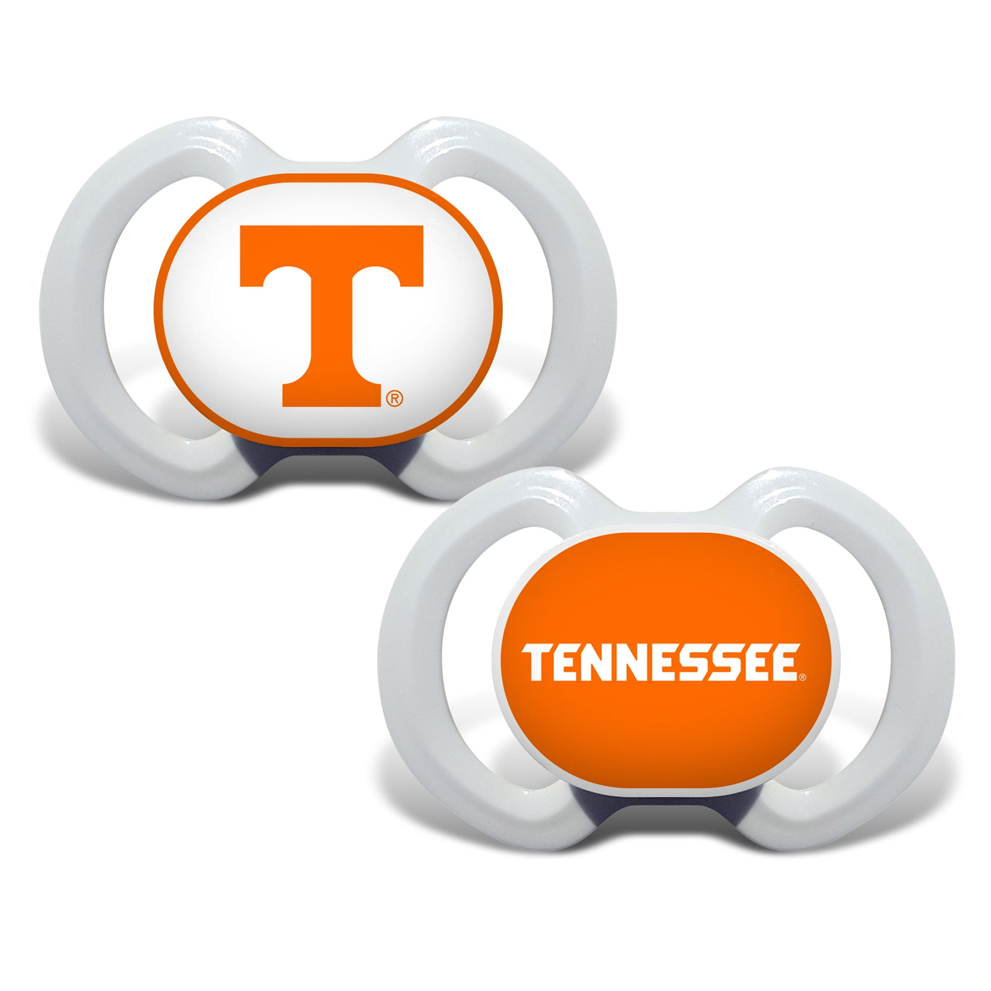 Masterpieces Puzzle 598800608 Tennessee Volunteers Pacifier, Pack of 2