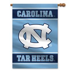 Picture of Fremont Die 2324544895 28 x 40 in. Polyester North Carolina Tar Heels 2 Sided Banner