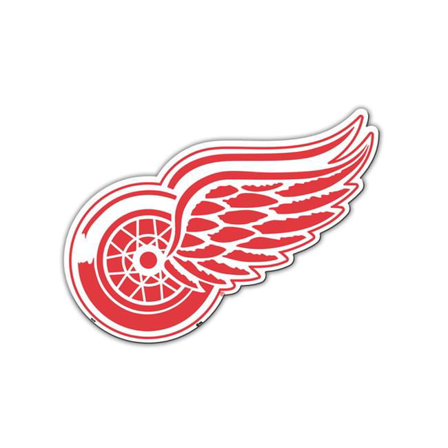 8 in. Detroit Red Wings Car Style Magnet