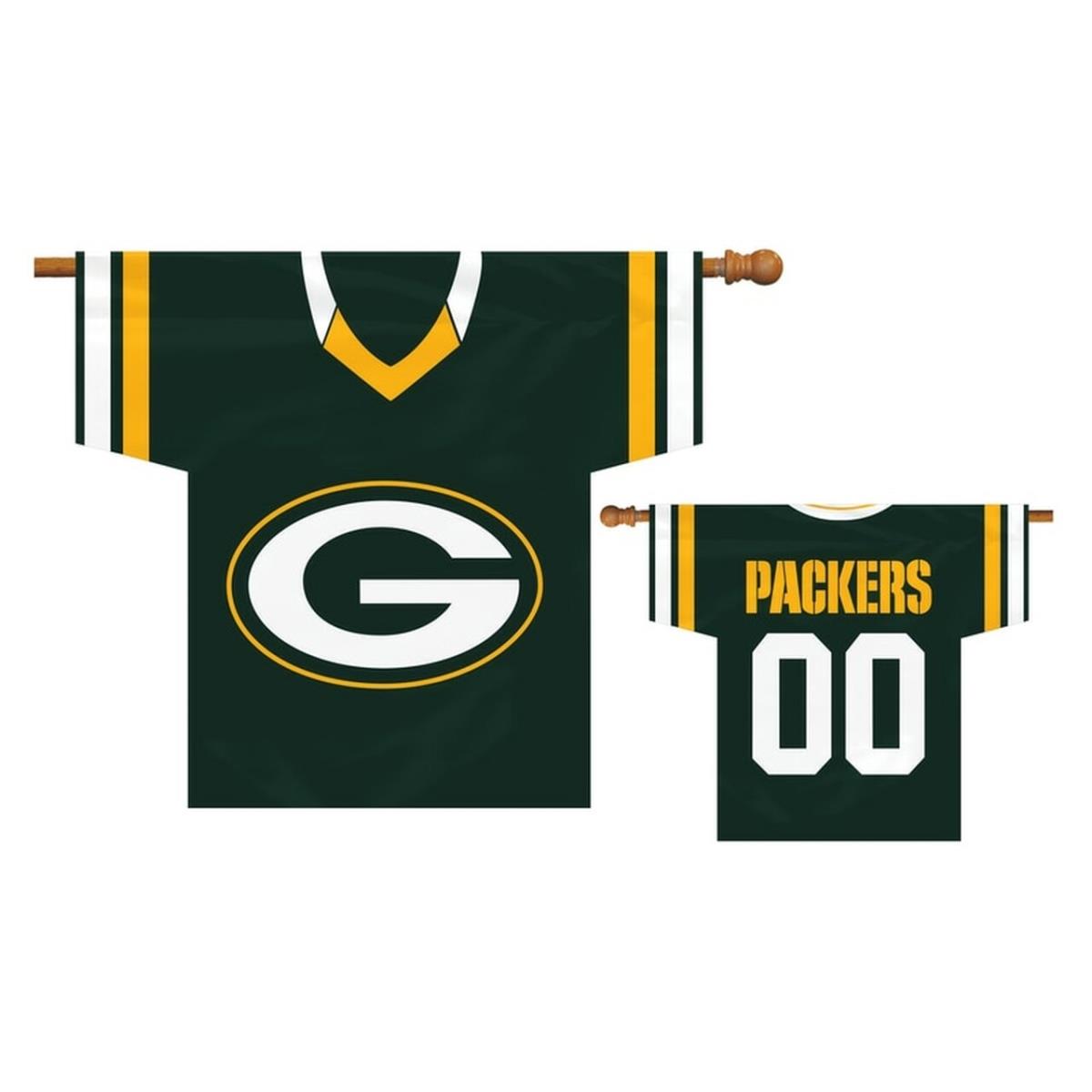Picture of Fremont Die 2324592716 Green Bay Packers Flag - Jersey Design Altnerate