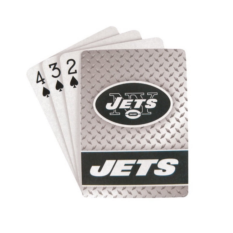 New York Jets Diamond Plate Playing Cards