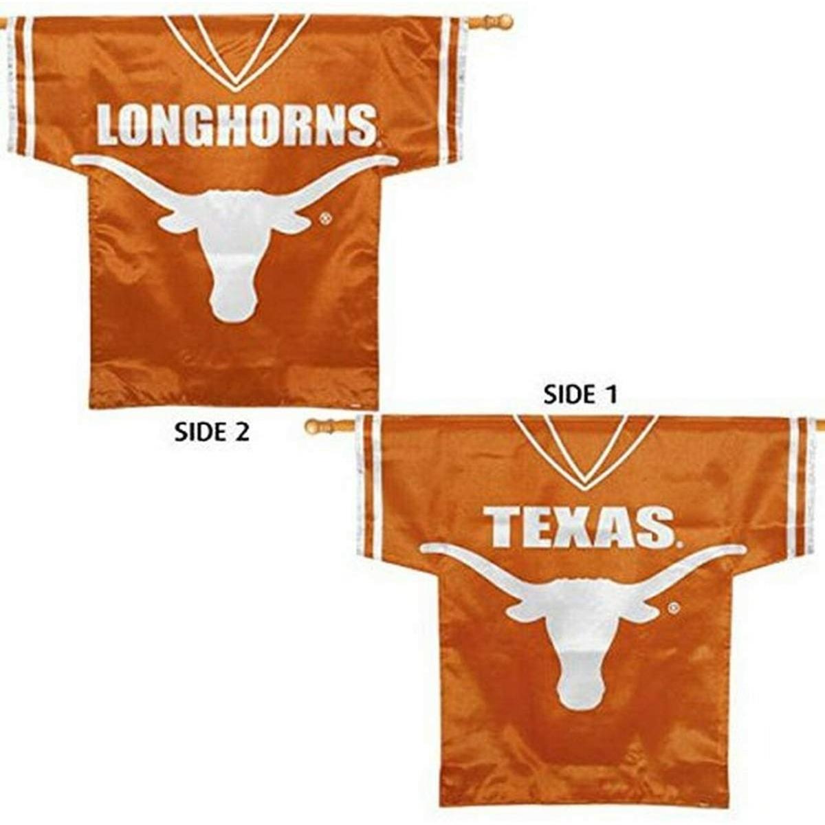 Picture of Fremont Die 2324553967 Texas Longhorns Flag - Jersey Design