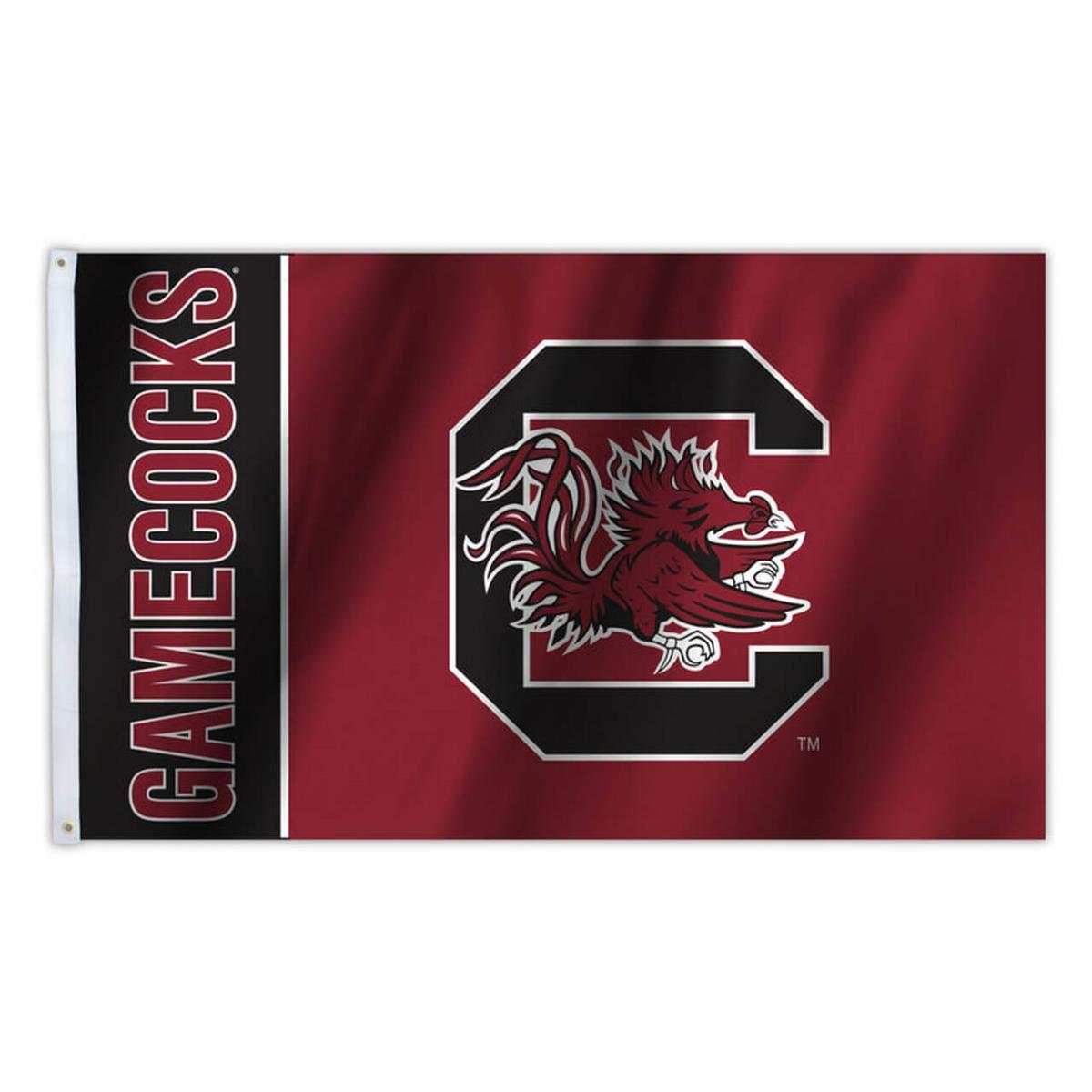 Fremont Die  3 x 5 ft. South Carolina Gamecocks Banner Flag