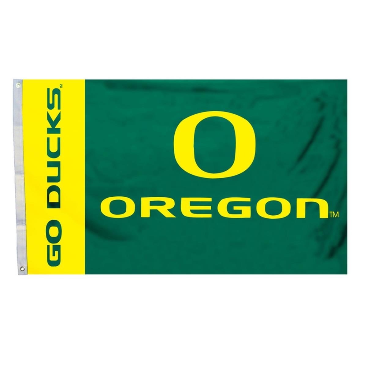Picture of Fremont Die 2324554355 3 x 5 ft. Oregon Ducks Banner Flag