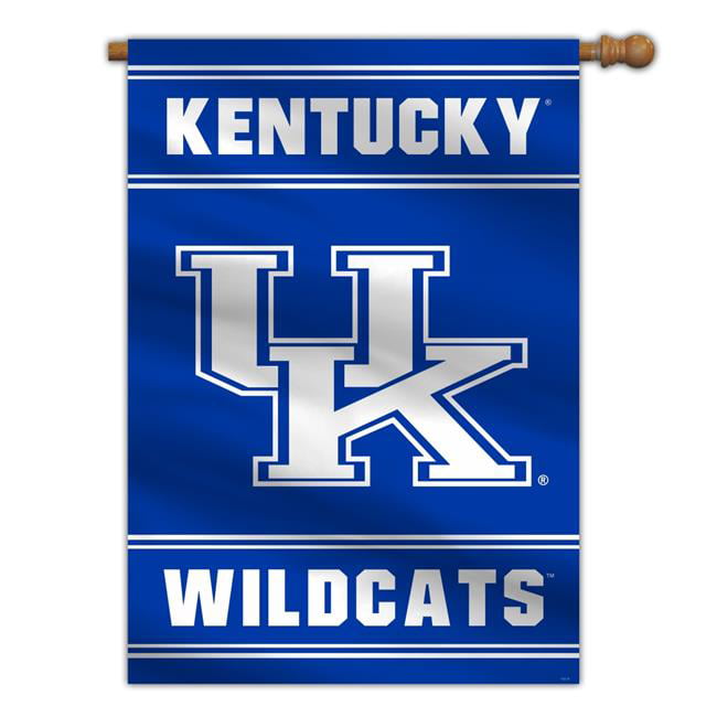 Picture of Fremont Die 2324554830 28 x 40 in. Kentucky Wildcats House Flag Style 2 Sided Banner