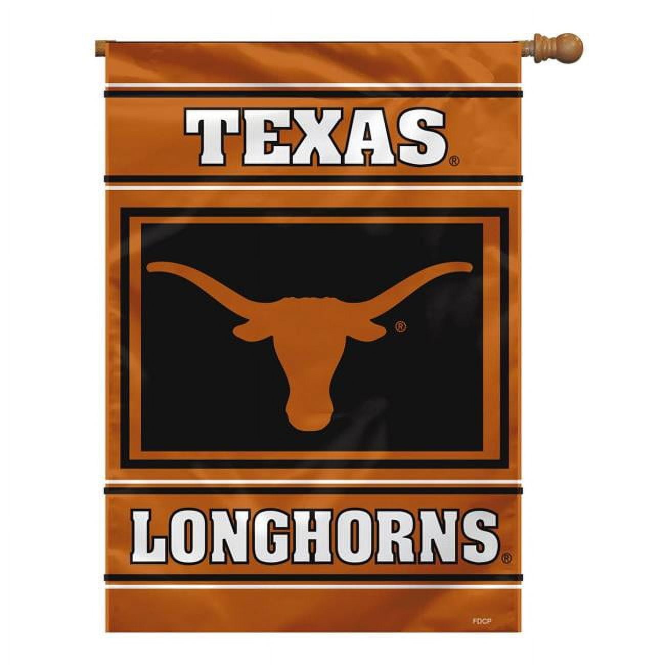 Picture of Fremont Die 2324554867 28 x 40 in. Polyester Texas Longhorns 2 Sided Banner