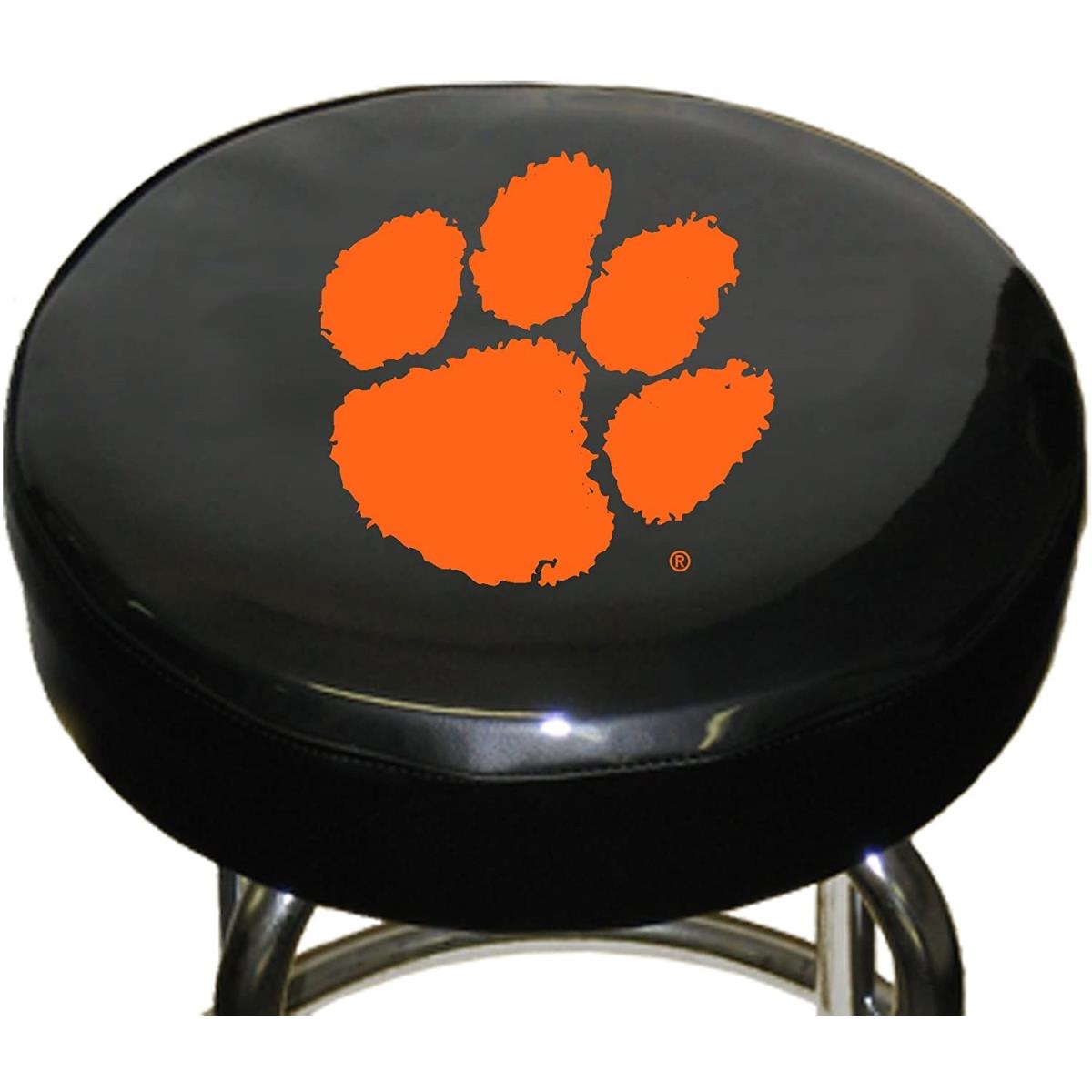 Picture of Fremont Die 2324555111 Clemson Tigers Bar Stool Cover