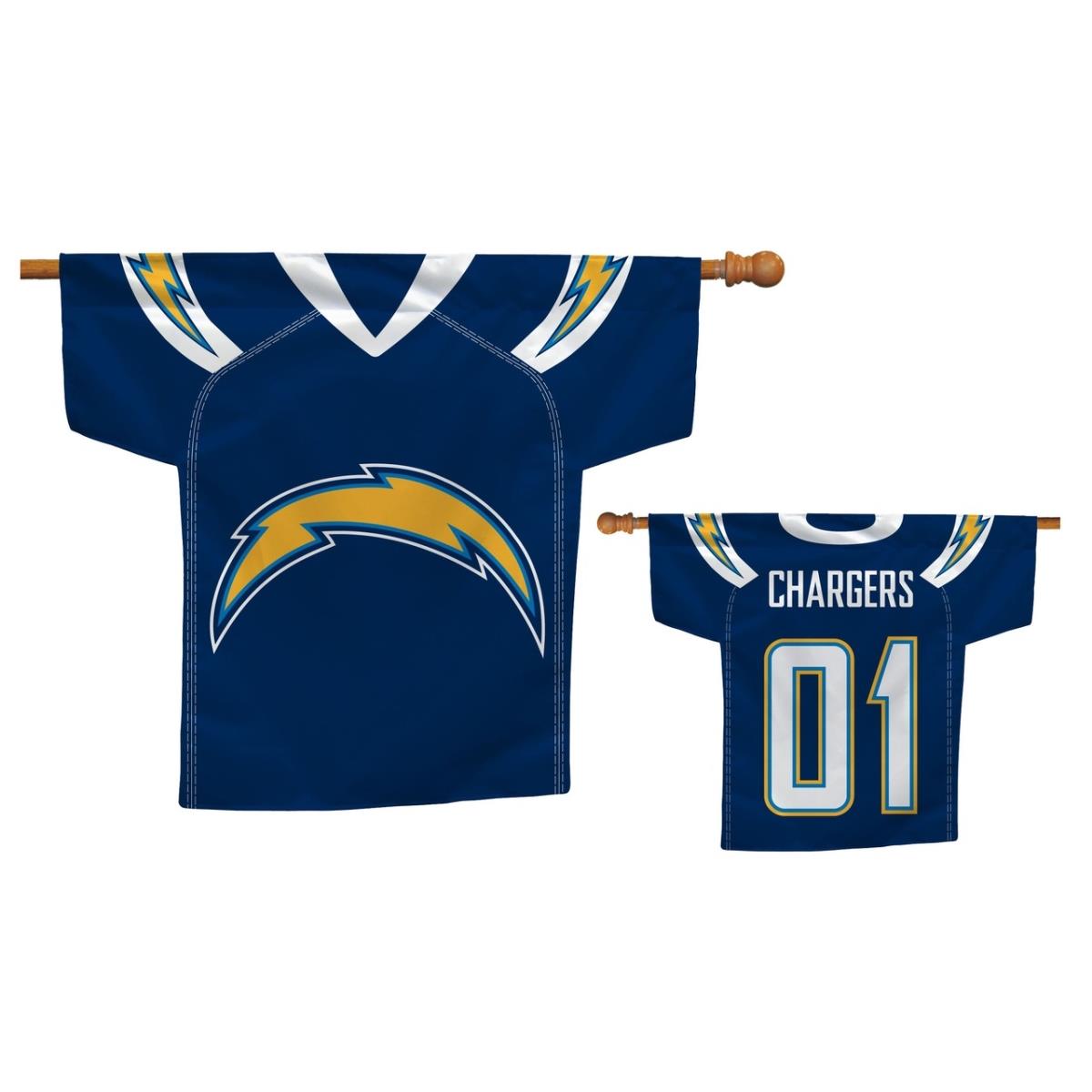 Picture of Fremont Die 2324593948 Los Angeles Chargers Flag - Jersey Design